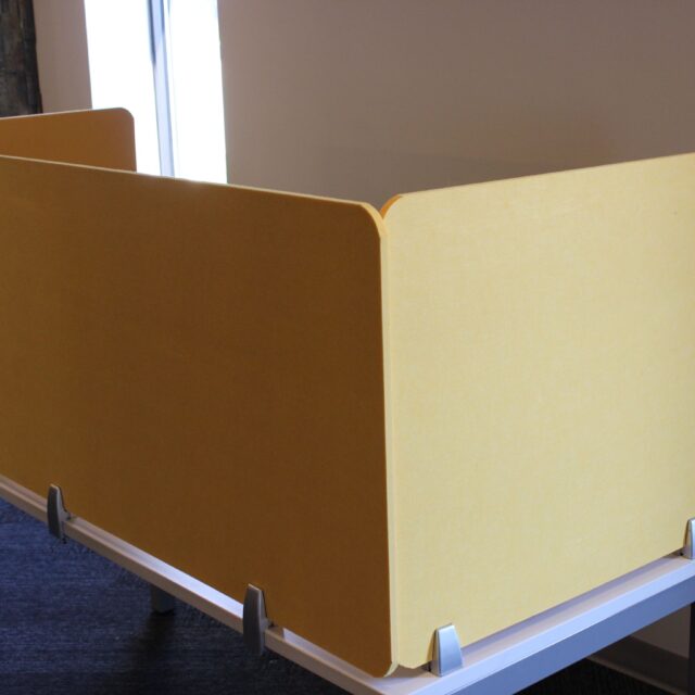 Desk Divider yellow