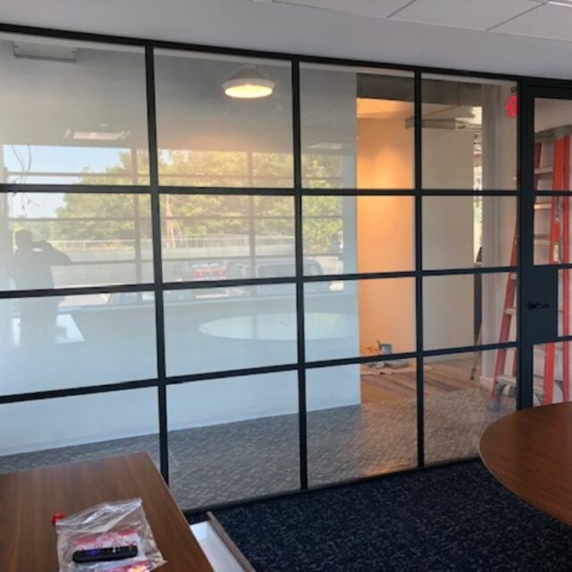 Industrial Demountable Glass Wall Partitions for and Investment Advisors Firm (2)