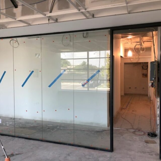 Industrial Demountable Glass Wall Partitions for and Investment Advisors Firm (9)